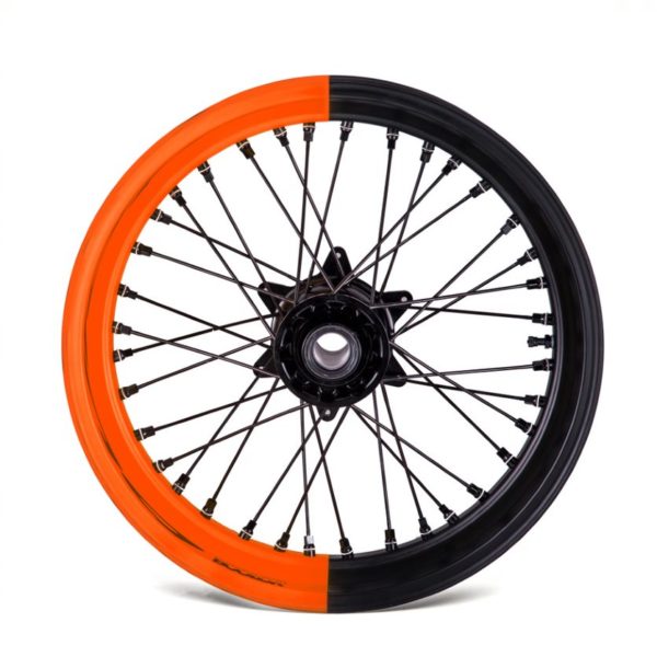 Alpina BColor Black & Fluo Orange - Husqvarna  TC TE FE FS - Image 3